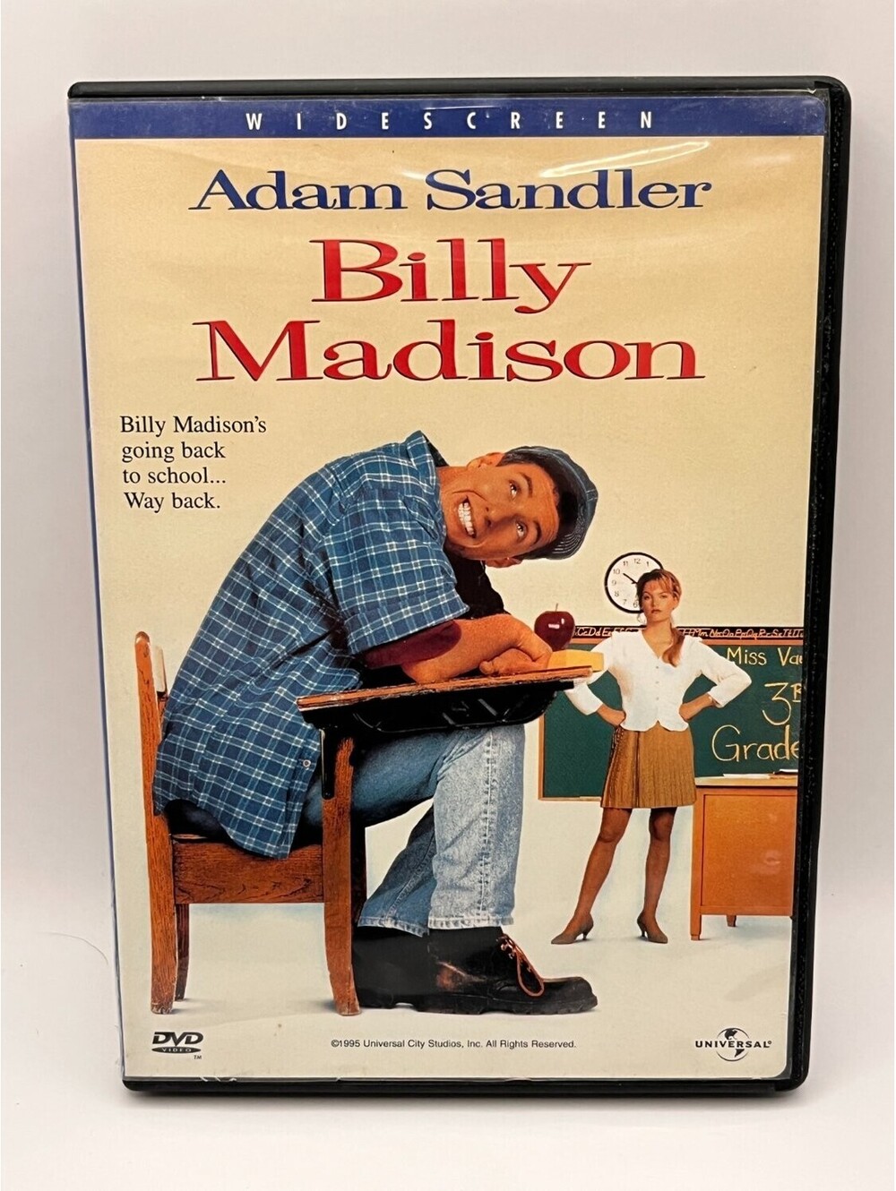 Billy Madison DVD Widescreen Adam Sandler 1990s Comedy Tamra Davis